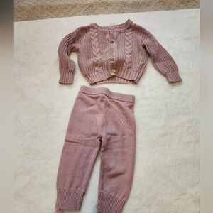 Grayson Collective Cable Knit and Pant Set - 9months